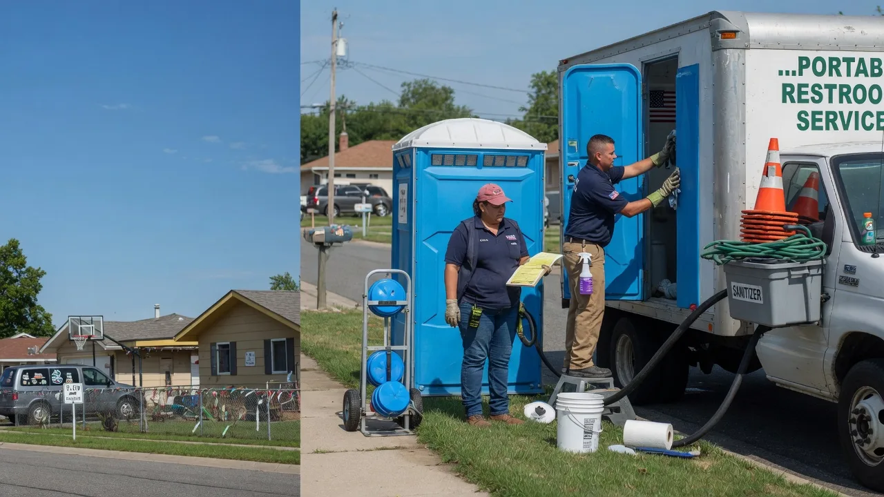 Portable Toilet Rental in Bentonville, VA near me